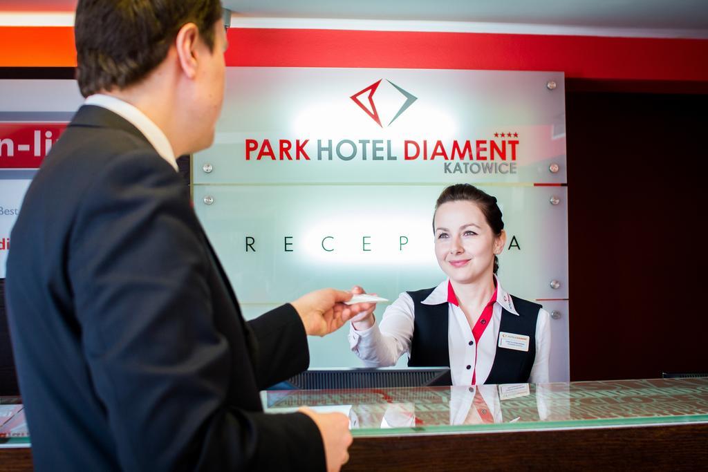 Park Hotel Diament Катовице Экстерьер фото